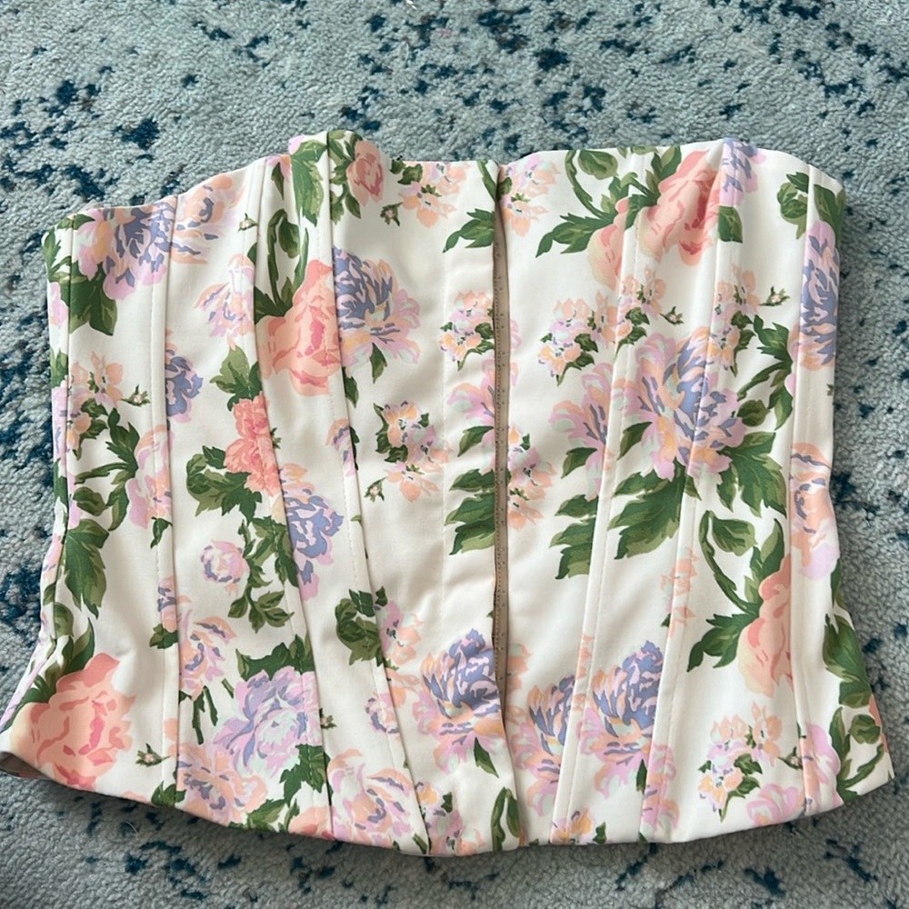 Zara corset top